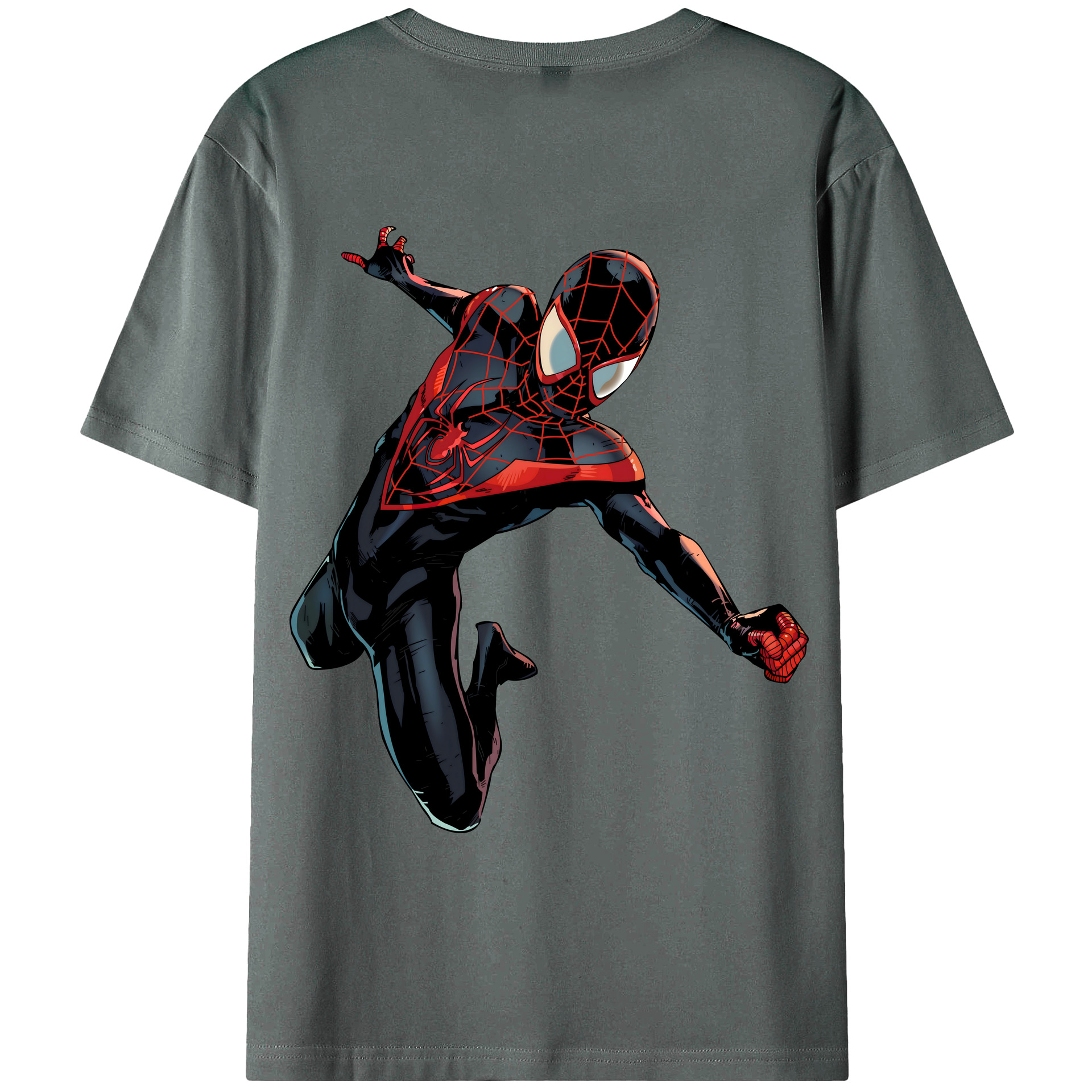 （画像用） アベンジャーズ The Avengers 綿100％ メンズ半袖Tシャツ（バックプリント） 通気性
